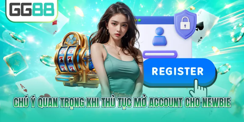 Chú ý quan trọng khi thủ tục mở account cho newbie